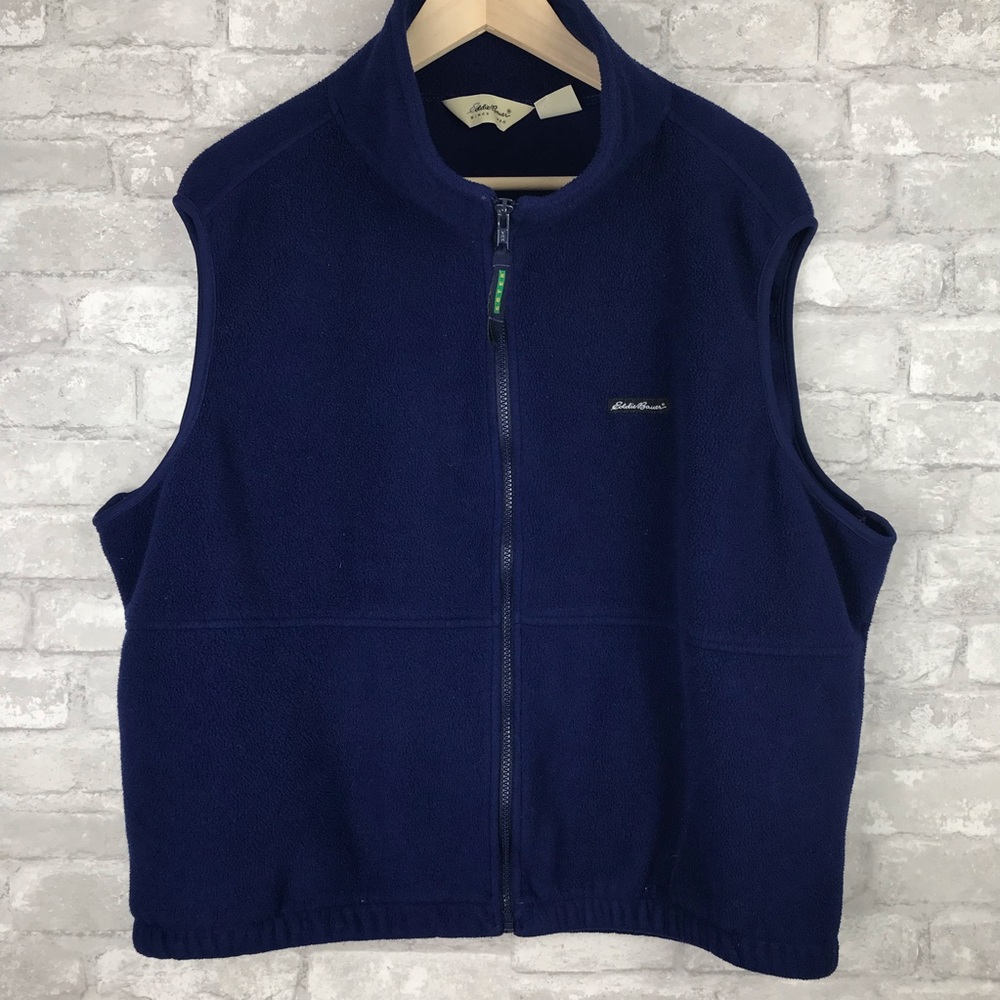 Eddie Bauer | Ebtek Men's Fleece Vest Blue XL